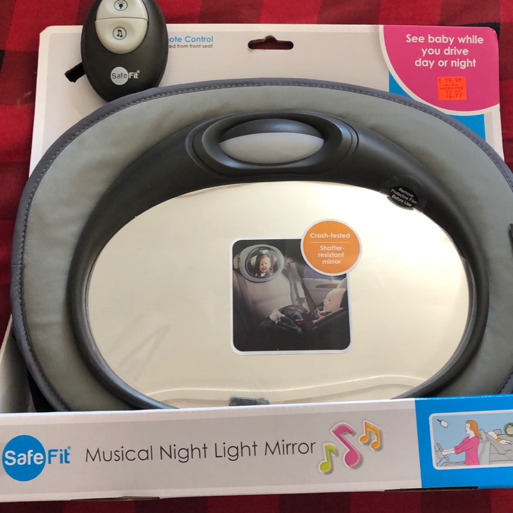 7/$25🌟🌟Musical nightlight mirror